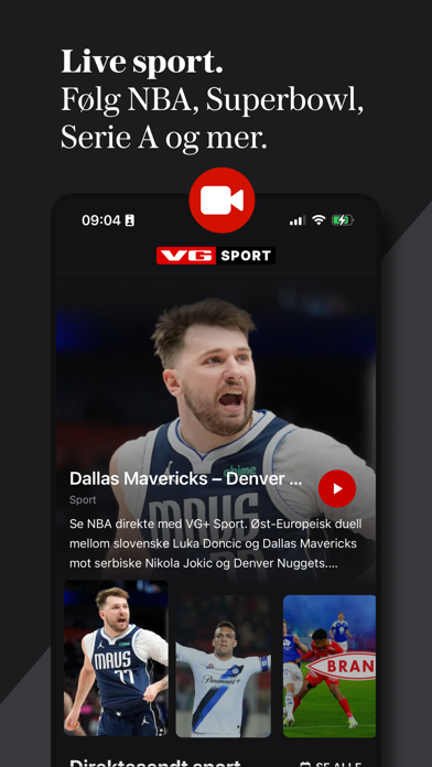 VG Sport Screenshot