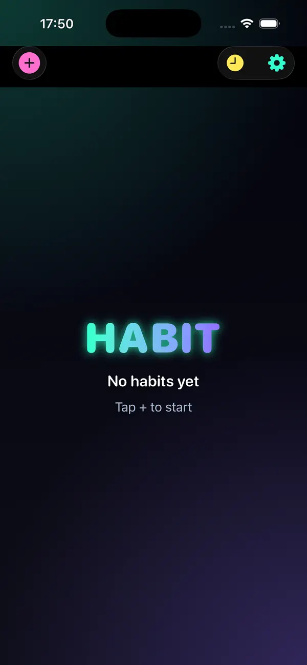 Screenshot #1 pour Habit Daily - Streak Tracker
