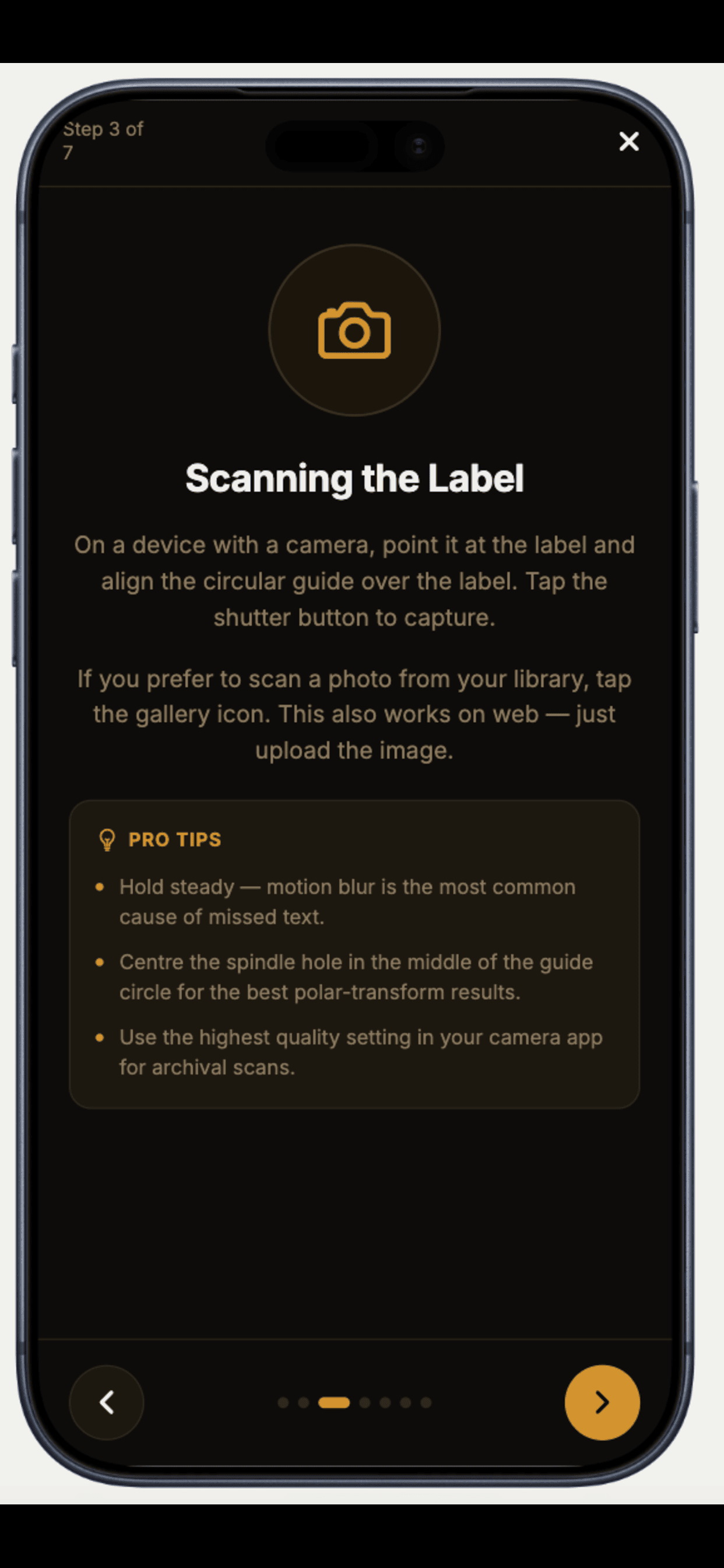 Vinyl PolarScan screenshot 6
