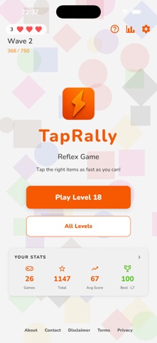 TapRally: Reflex Game Screenshot 1 of 10