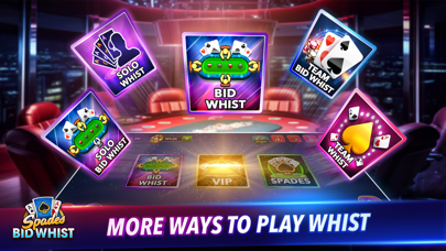 Spades Bid Whist: Card Games iPhone screenshot