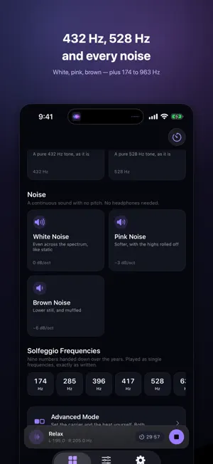 Binaural Lab: 432 Hz Tones screenshot 3