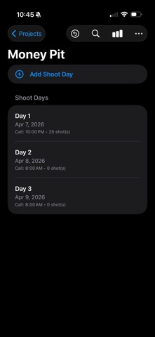 Speed Schedule screenshot