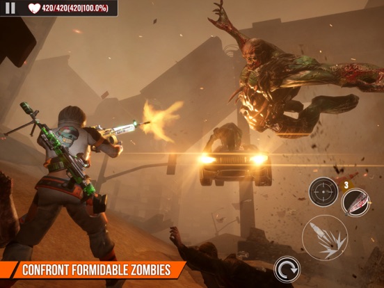 Screenshot #4 pour ZOMBIE HUNTER: Offline Games