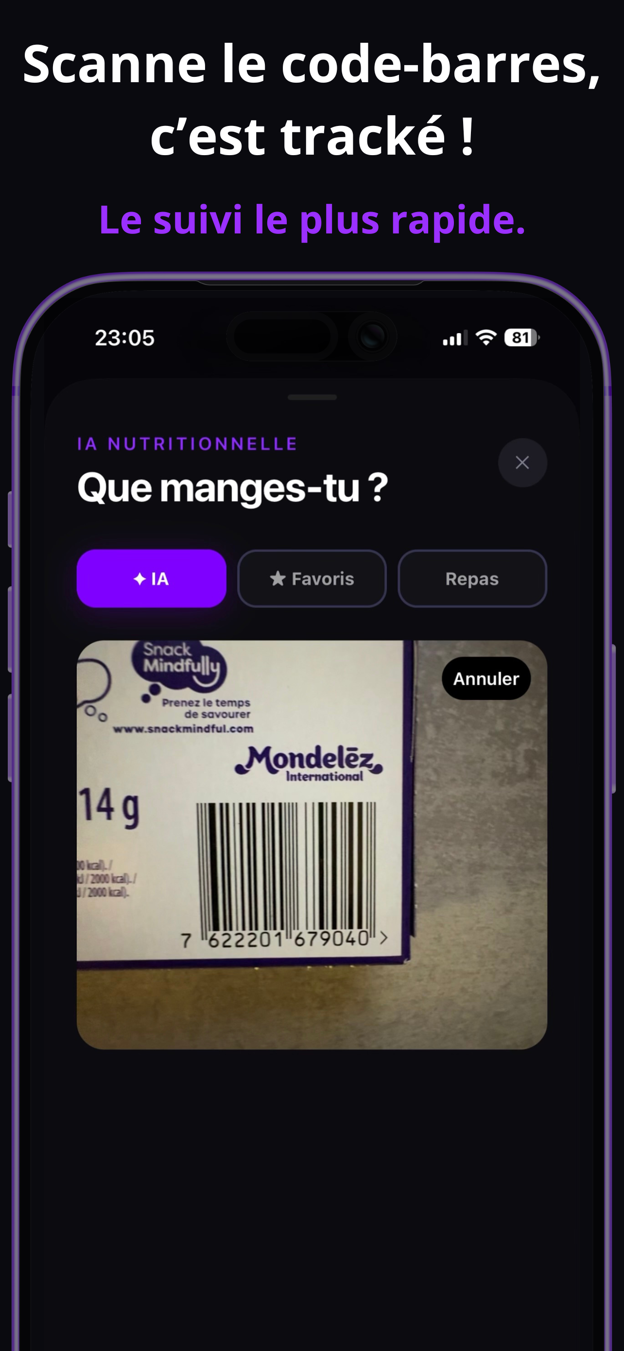 Lucide : Suivi nutritionnel IA