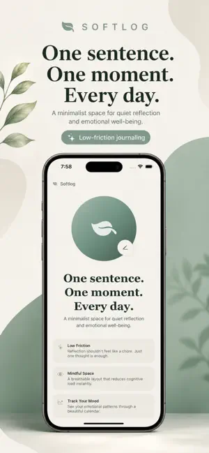 SoftLog:Habit & Personal Diary screenshot 1