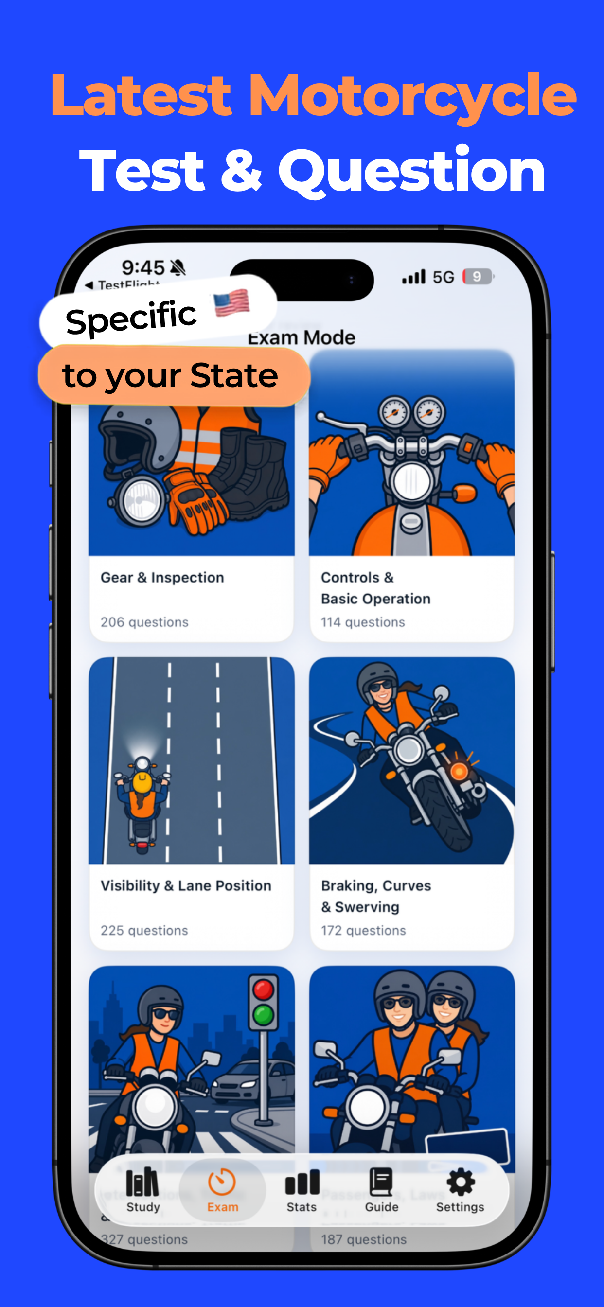 Motorcycle Practice Test 2026 screenshot 3