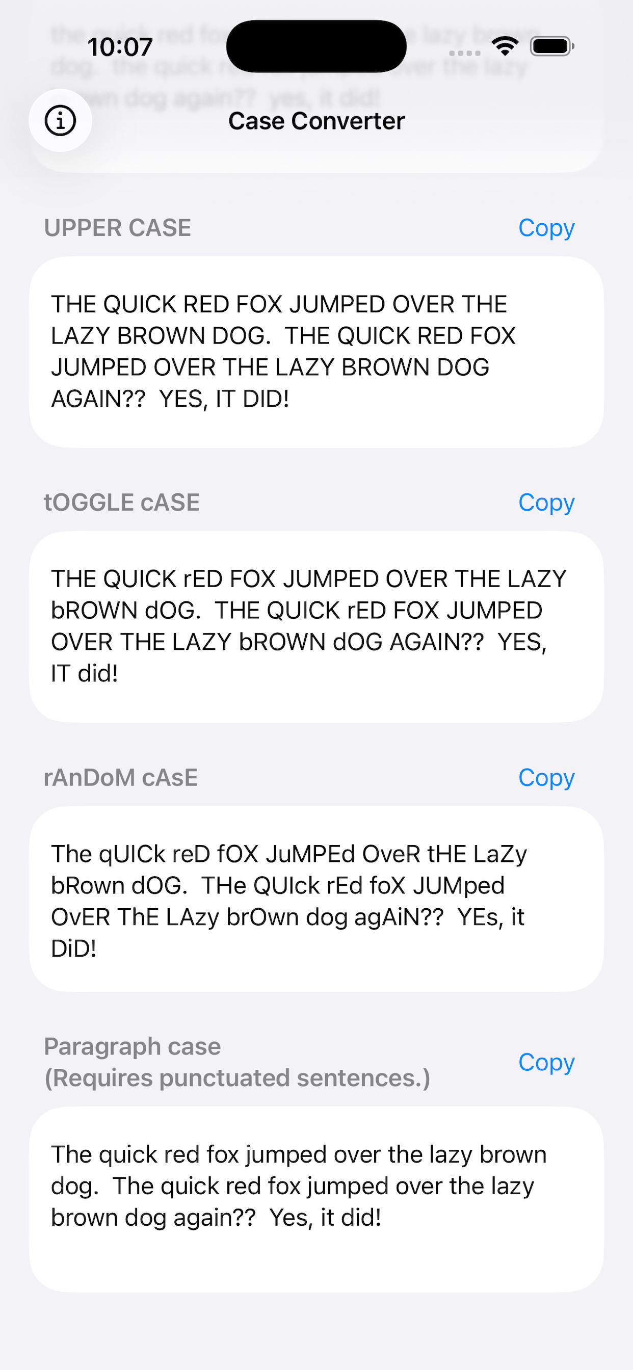 Case Converter Mobile