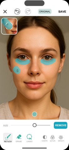 ClearFace AI Retouch screenshot