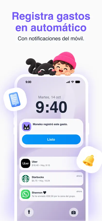Moneko AI: Presupuesto Fácil screenshot 6 of 6