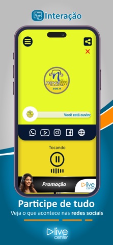Rádio Nova FM 105 screenshot