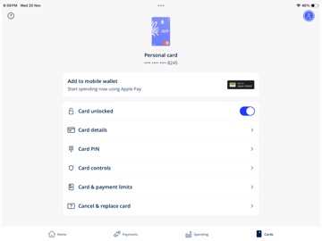 AMP Bank GO: Digital Banking iPad screenshot 2