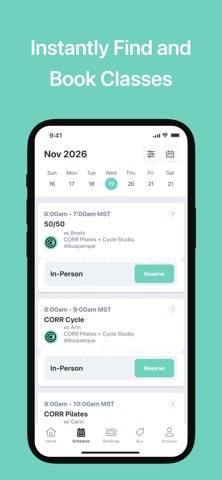 CORR Pilates + Cycle Screenshot 3 of 6