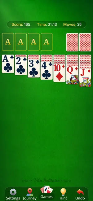 Vita Solitaire for Seniors screenshot 2