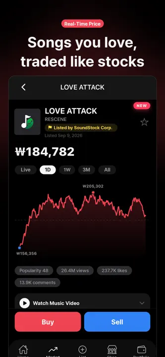 SOUNDSTOCK screenshot 1