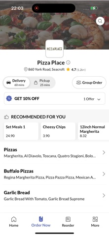Pizza Place Seacroft Screenshot 2 of 4