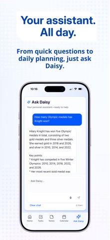 Daisy – Daily AI Assistant iPhone screenshot