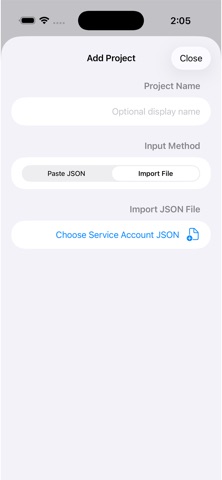 Firebase Push Lab screenshot