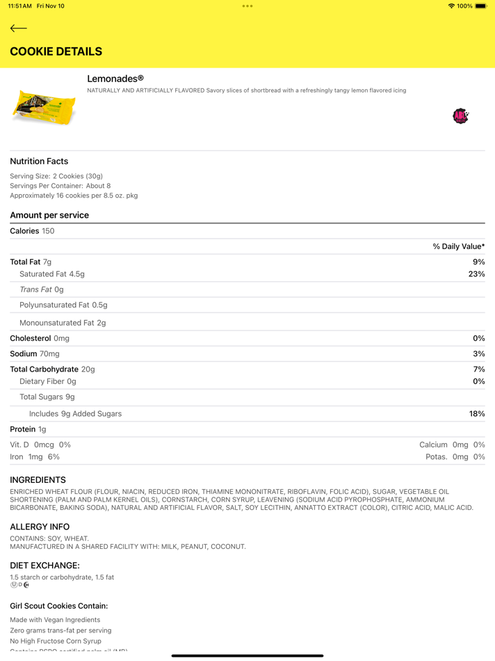 #2. Digital Cookie Mobile App (iOS) 由: Girl Scouts of the USA