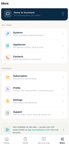 MyVitalHome screenshot