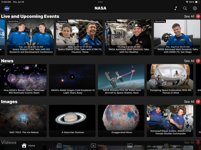 ‎NASA Screenshot