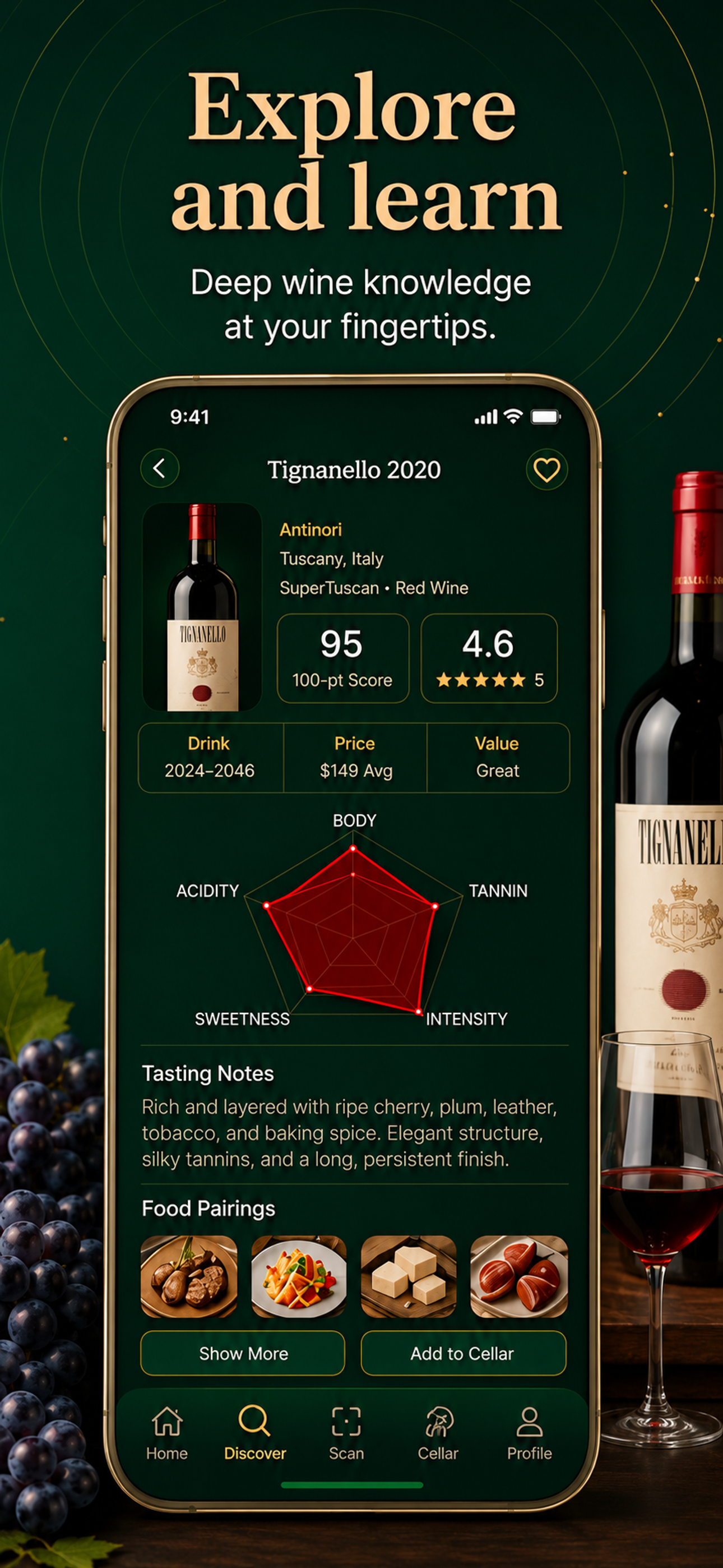 Vinea AI Wine Sommelier
