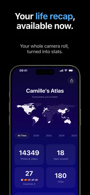 Atlas Photo Map of Travels screenshot 2