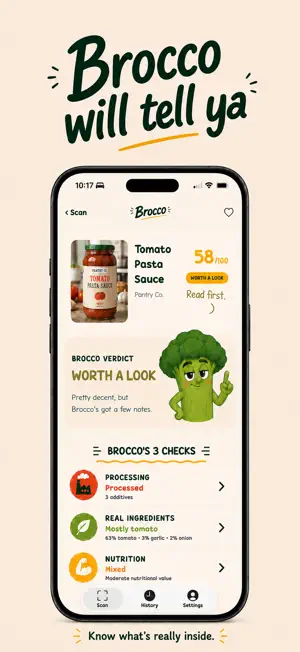 Brocco: Real Food Scanner screenshot 3