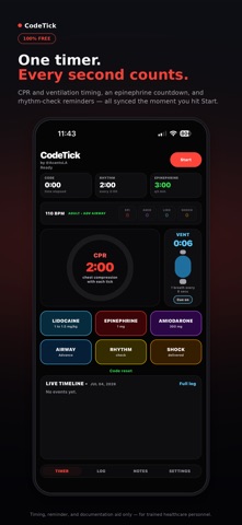 CodeTick iPhone screenshot 1