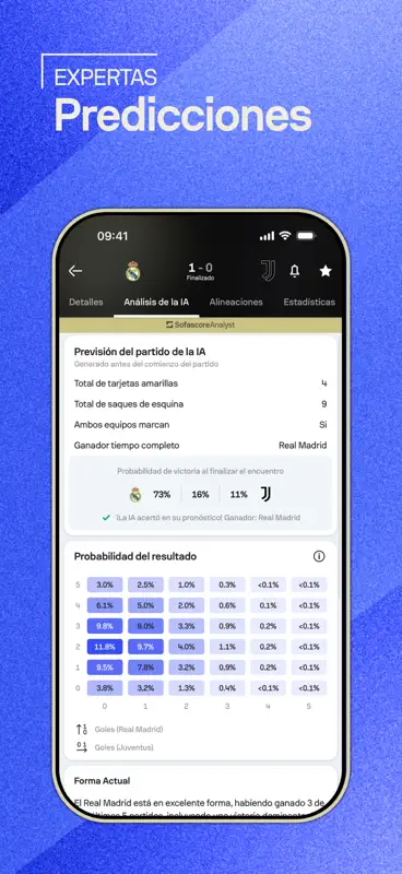 Sofascore: Mis marcadores screenshot 8 of 8