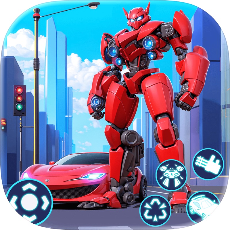 Smash Car: Robot Racing screenshot 1