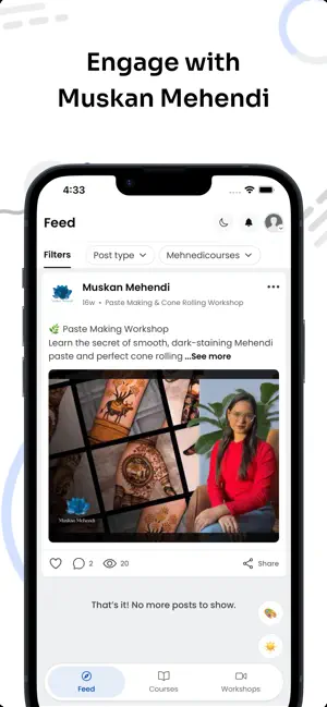 Muskan Mehendi Courses screenshot 2