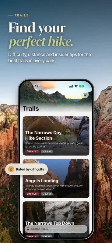 Parkwolf: National Park Guide screenshot 6 of 8