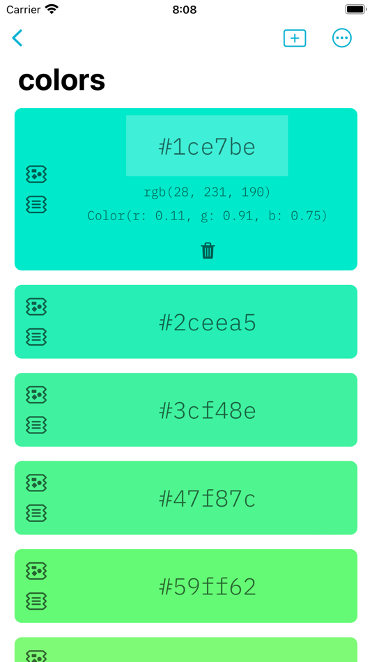 #3. hashColor (macOS) 由: Blake HARRIS