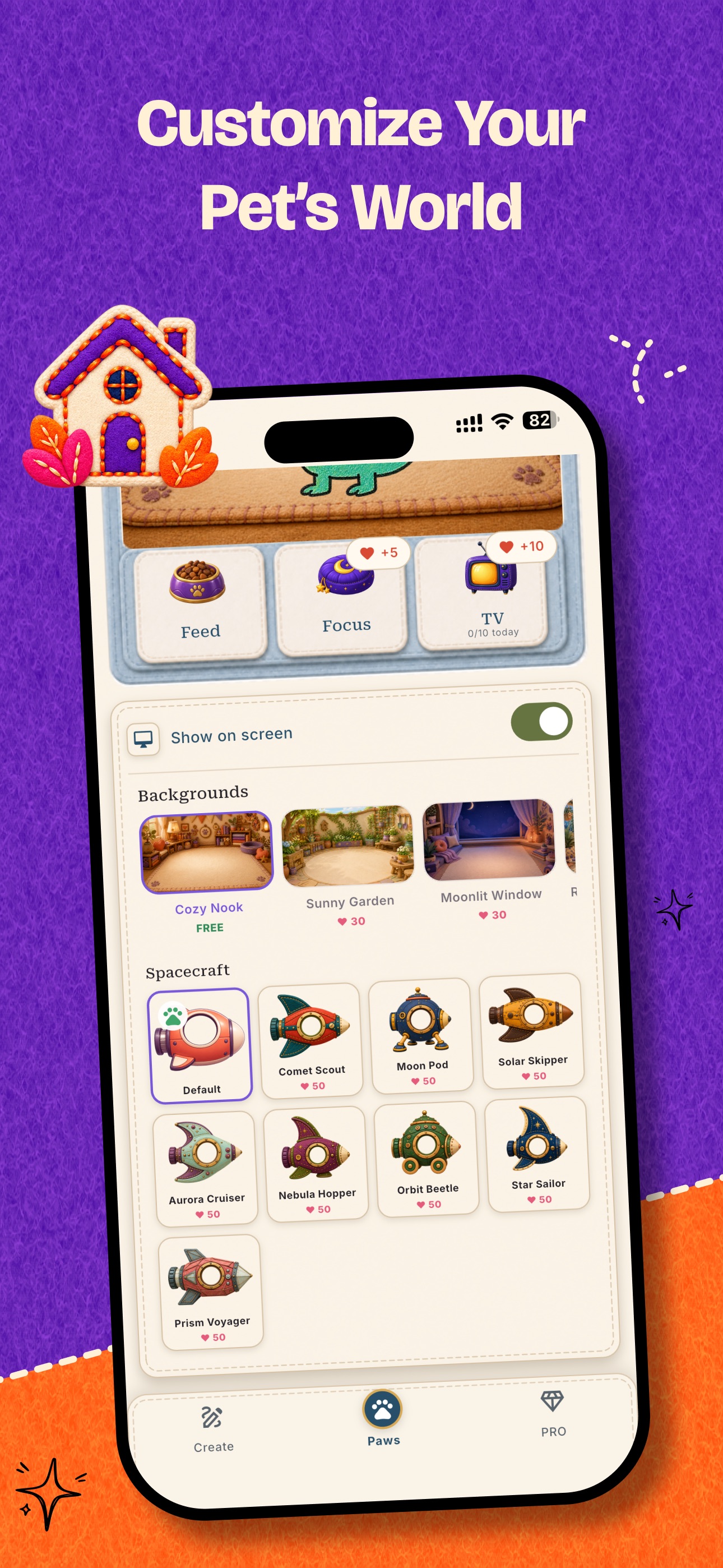 Screenshot 6 of PetPip: Screen Pet & Widgets