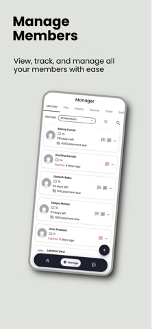 GymOps: Gym Management App screenshot