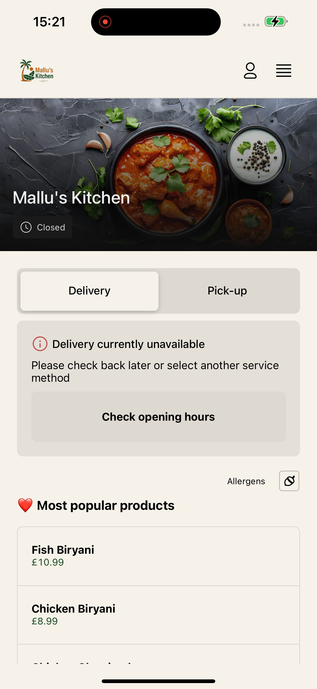 Mallu's Kitchen screenshot 3