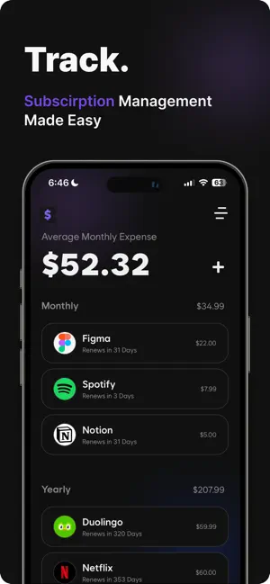 Mr.Sub: Manage Subscriptions screenshot 2