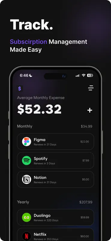 Mr.Sub: Manage Subscriptions screenshot 2 of 8