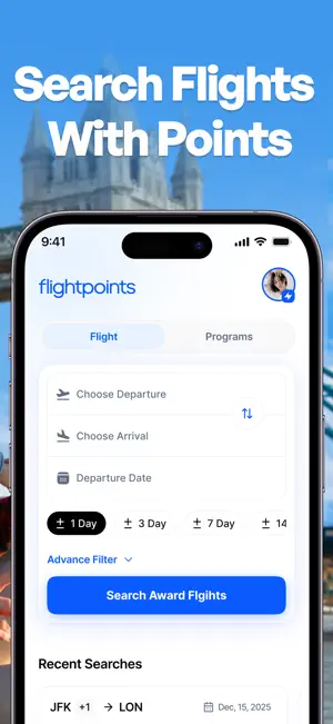 Flightpoints - Award Flights screenshot 3