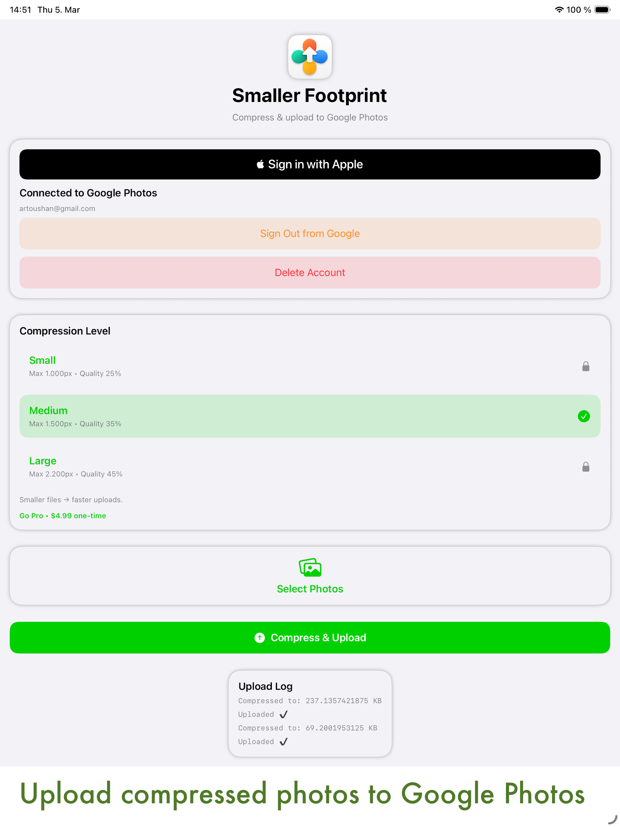 Smaller Footprint screenshot 7