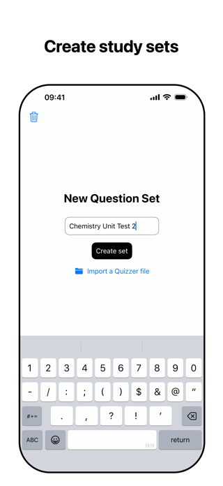 Quizzer: Multiple Choice Screenshot 1 of 5