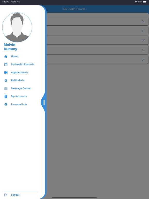 PAX Health iPad screenshot 4 - Medical app