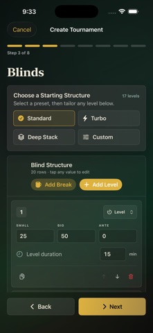 StackPilot Poker Timer Screenshot 4 of 9