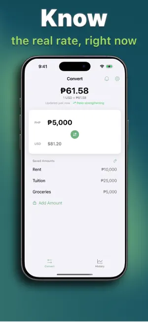PHP to USD Conversion screenshot 1