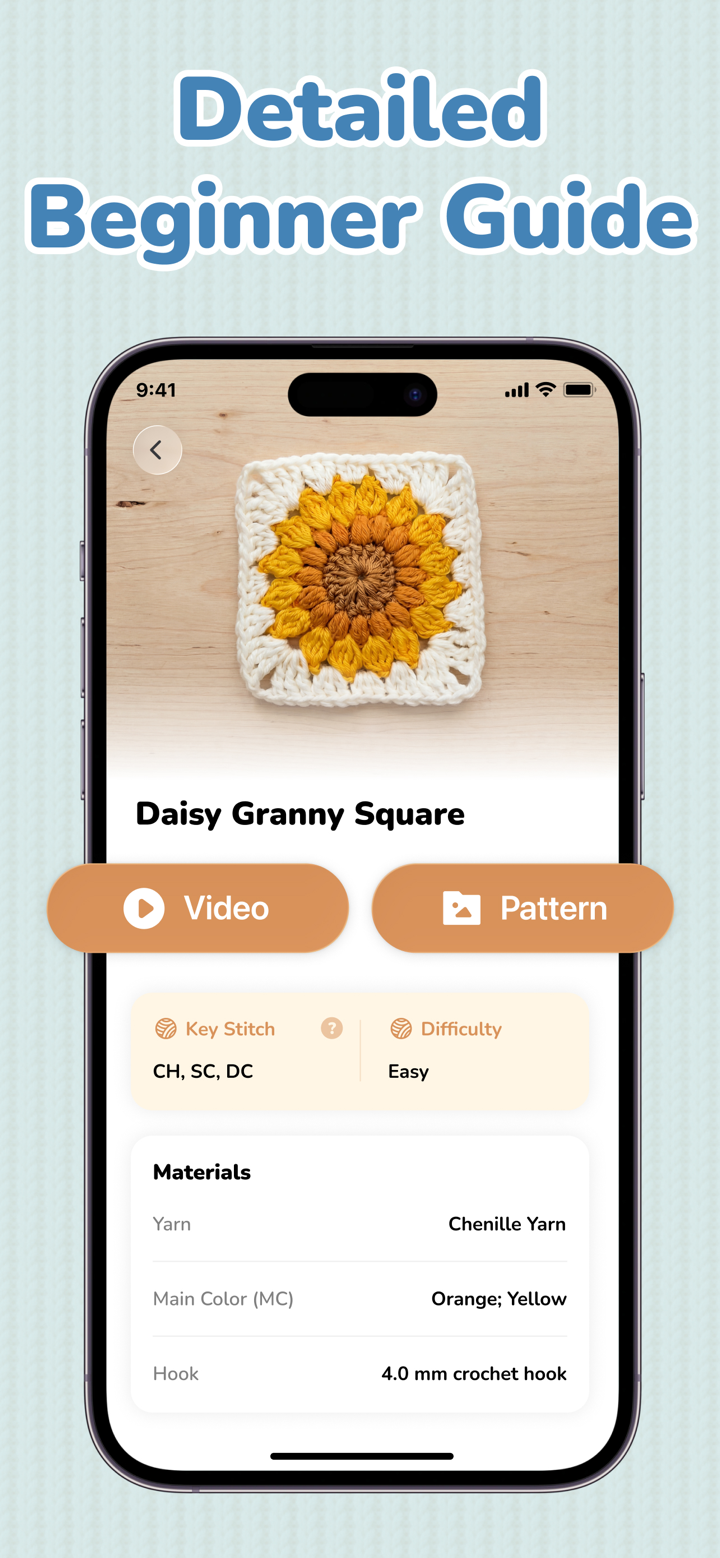 Cozyarn: Crochet Patterns screenshot 4