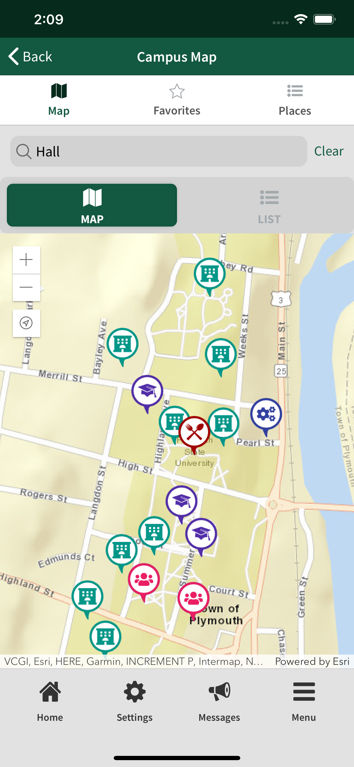 Plymouth State Link