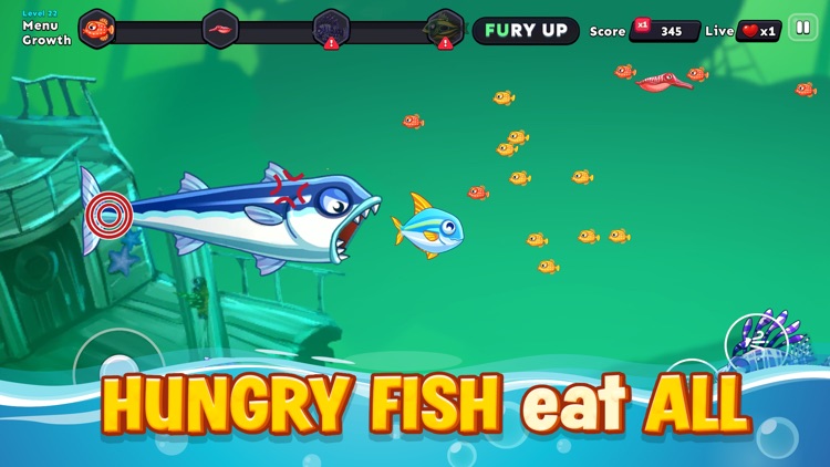 Fish Dash: Hungry Shark Eater