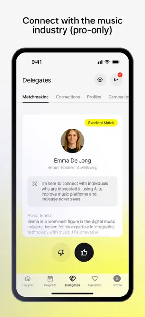 Amsterdam Dance Event App iPhone screenshot 6