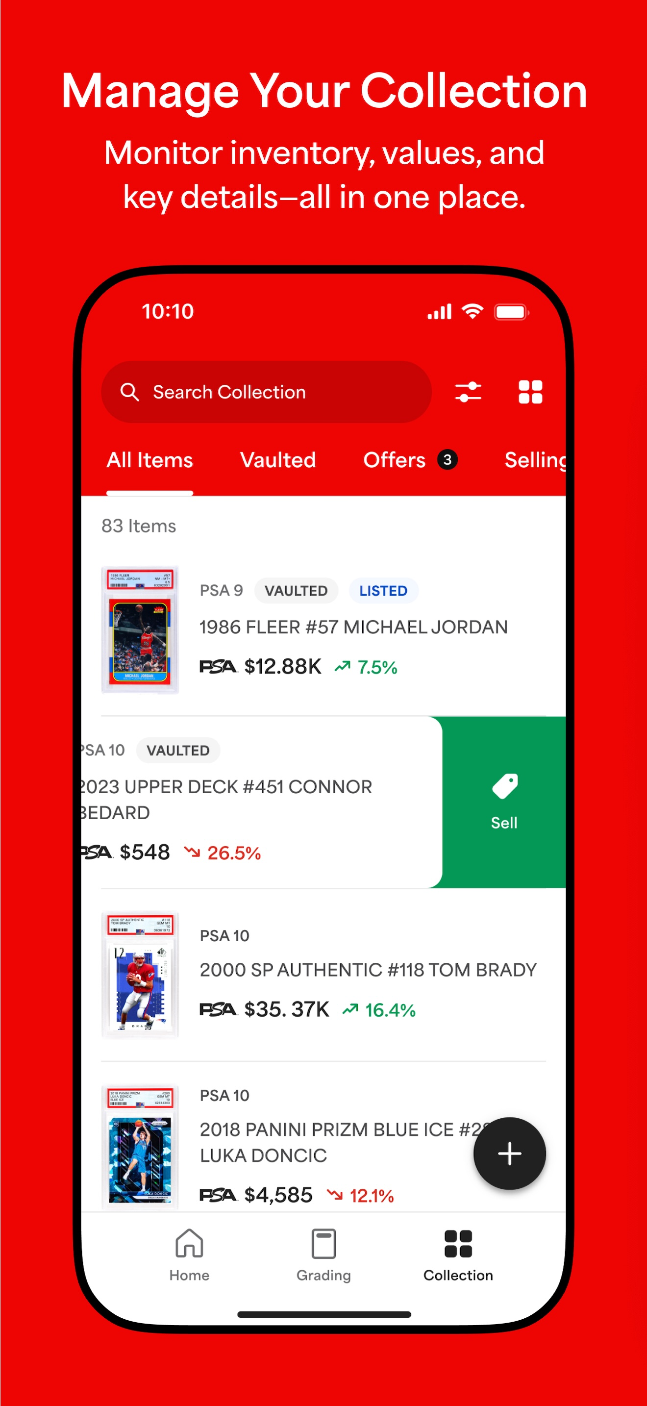 PSA: Card Scanner & Grading